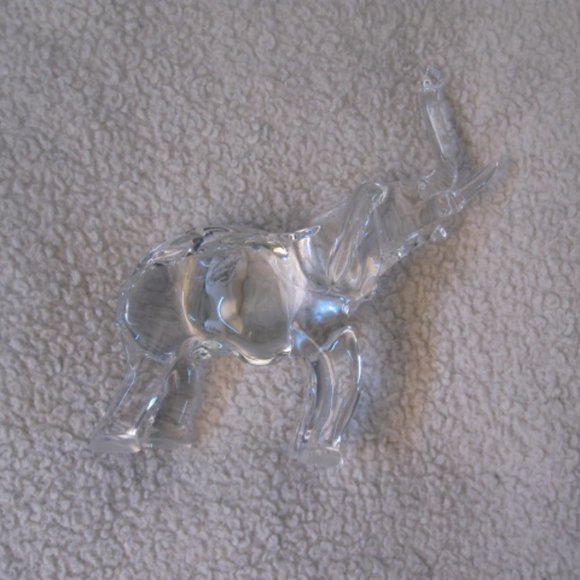 Cristal d'Arques Crystal Elephant - Picture 4 of 5